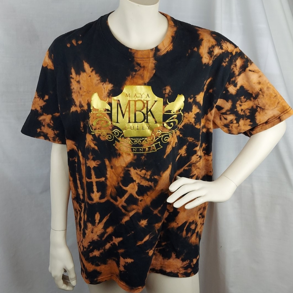Hand Bleached Maya Bully Kennel MBK T-Shirt